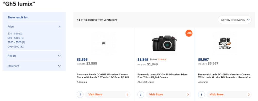 Crappy price comparison Crappy price comparison