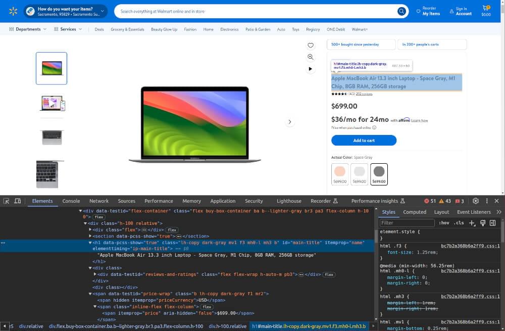 inspect walmart website inspect walmart website