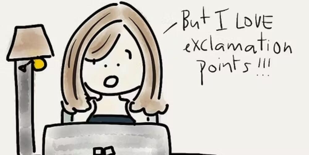 exclamation mark in an email exclamation mark in an email