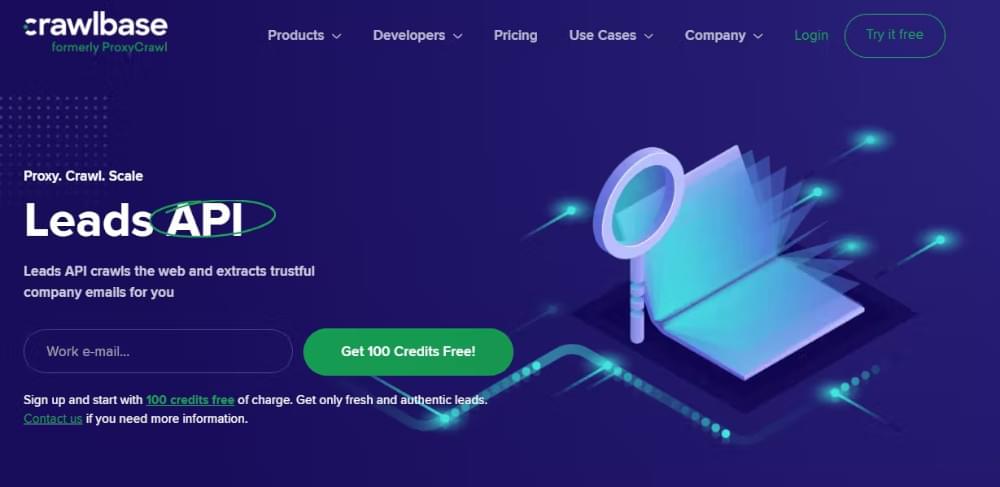 Crawlbase Leads API Crawlbase Leads API