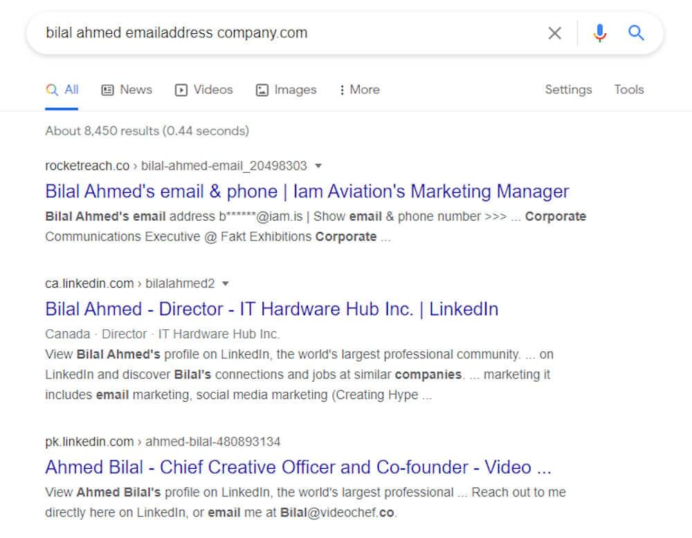 Bilal Ahmed Company.com