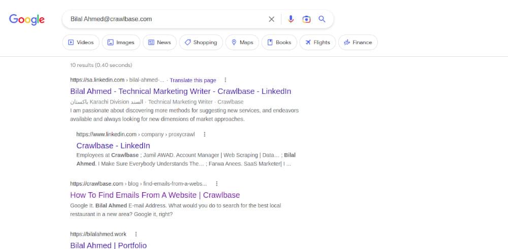 Bilal Ahmed Crawlbase