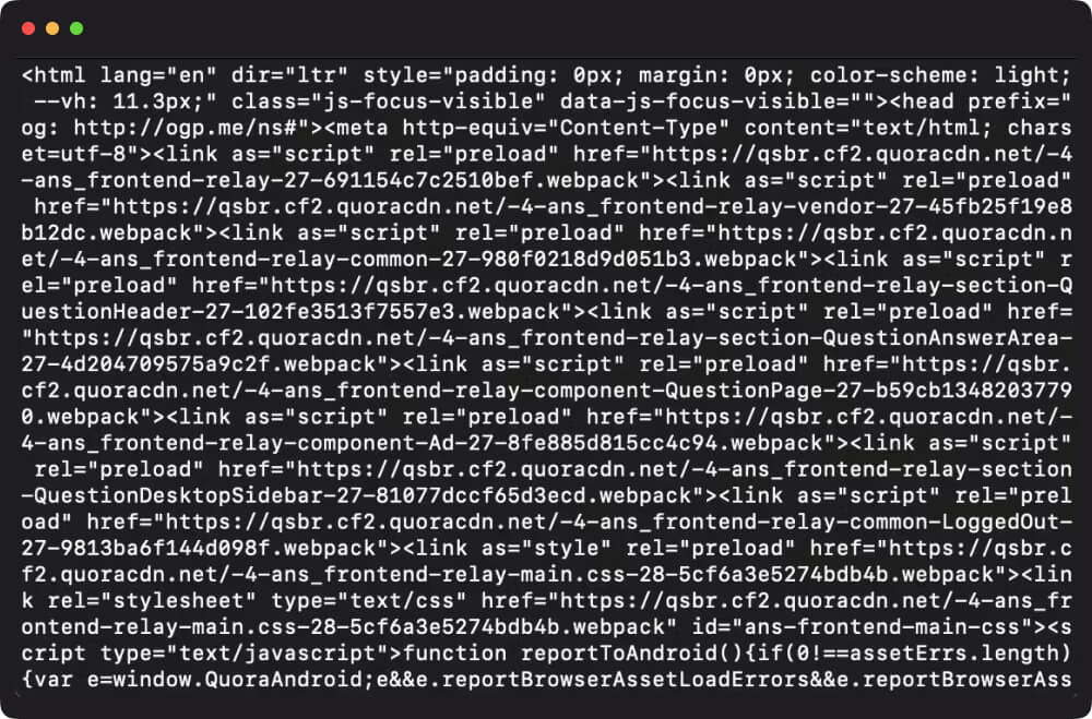 html response from quora html response from quora