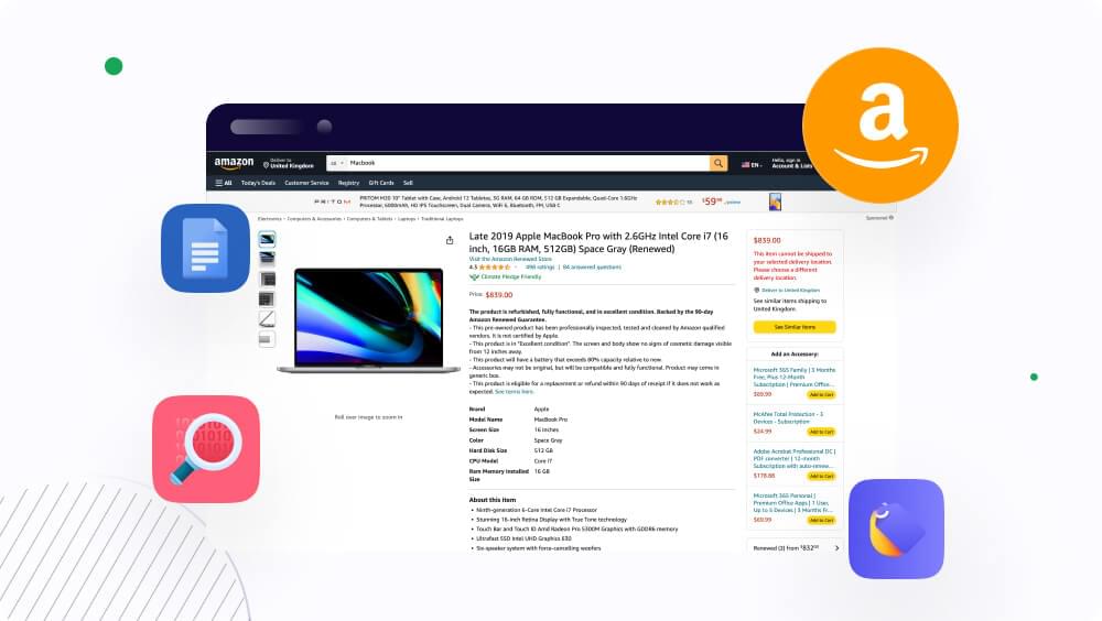 Applications of Scrape Amazon product data