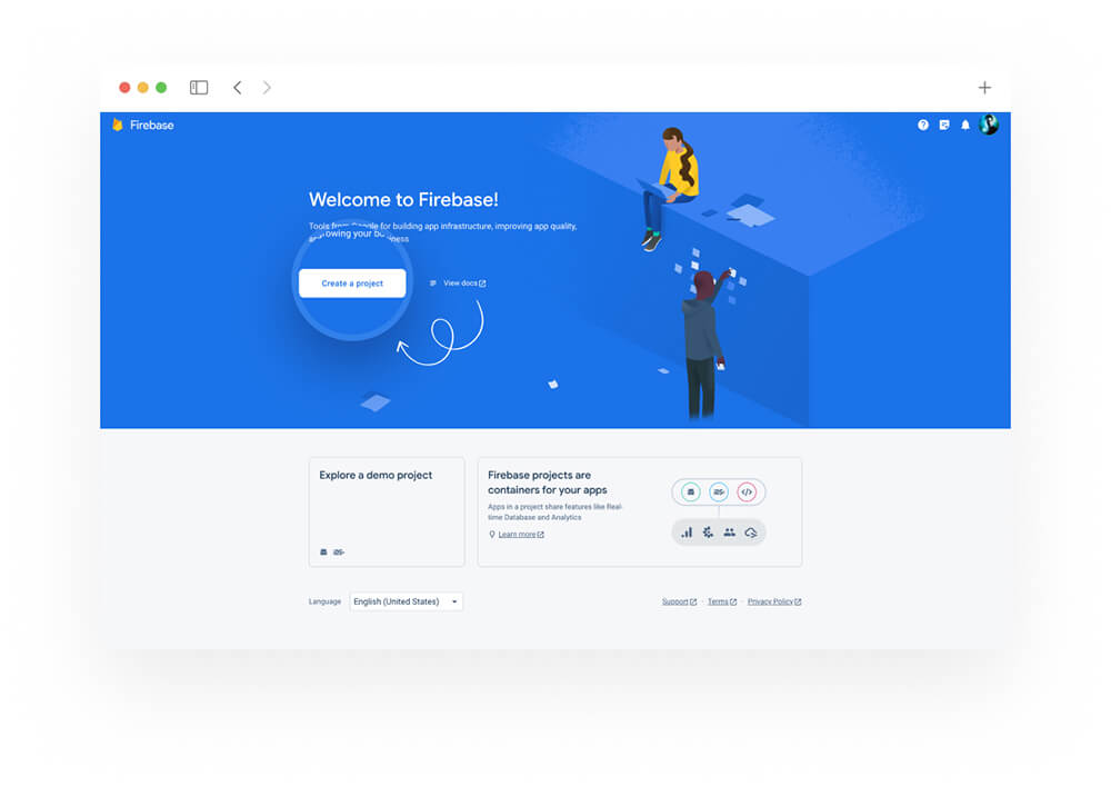 Create Firebase Project