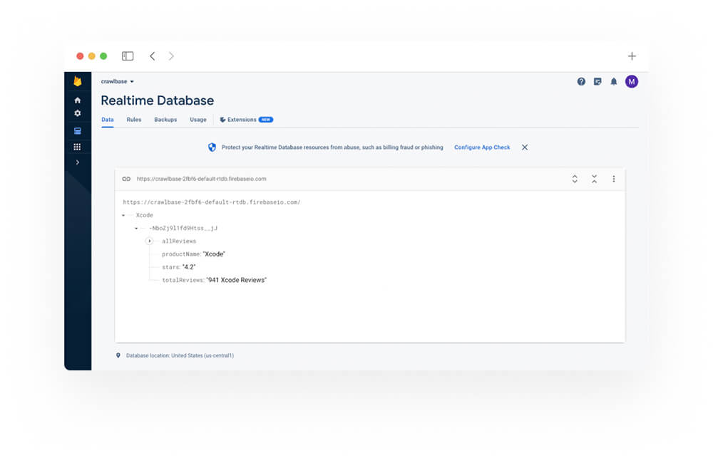Firebase Database