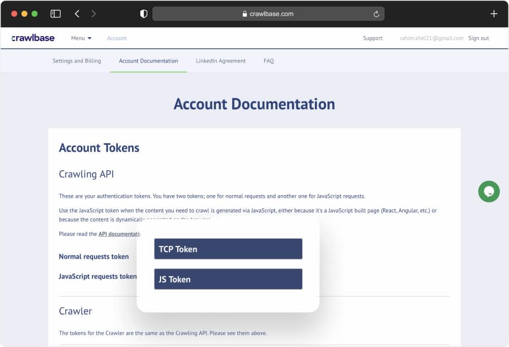 crawlbase token crawlbase token