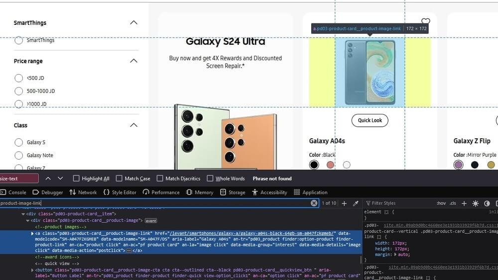 scrape samsung product url scrape samsung product url