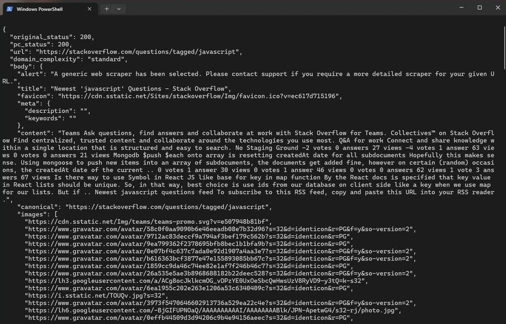 Scrape Stackoverflow Scrape Stackoverflow