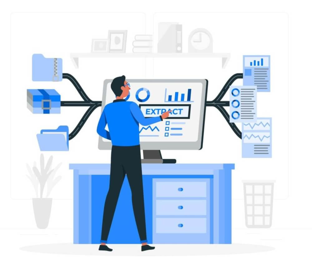 With the help of a tool like a Scraper, a huge amount of data can be extracted for the data pipeline.