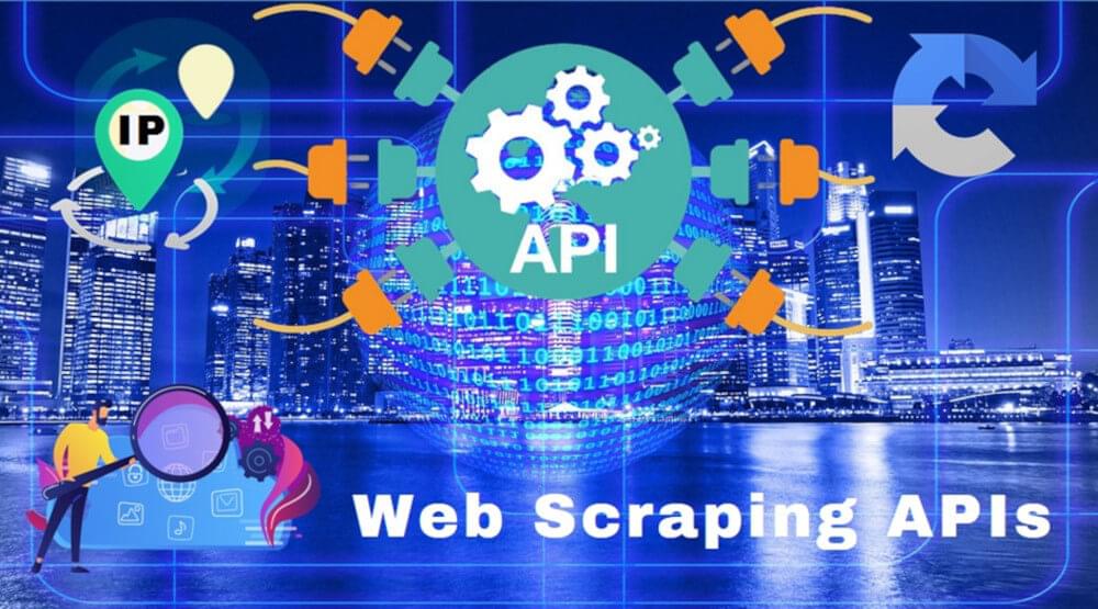 Data extraction features Web scraping apis